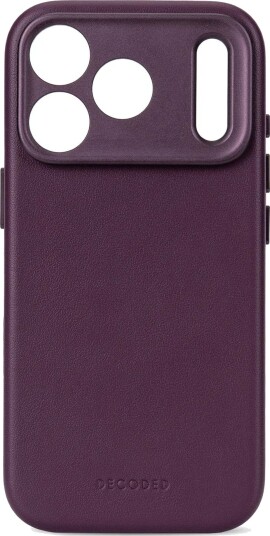Decoded MagSafe Skinndeksel til iPhone 18 Pro - Plum