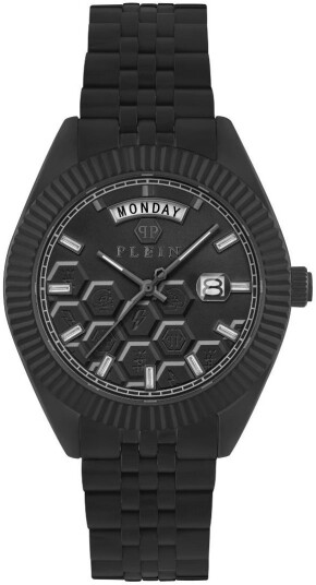 Philipp Plein Herreklokke PWPVA0624 Superlatives Sort/Stål Ø42 mm