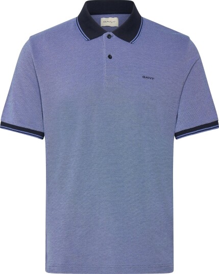 Gant 4 Col Oxford Ss Pique Blue XXXXL