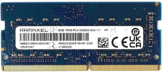 Ramaxel DDR4 SO-DIMM 16GB 3200MHz RMSA3320ME88HBF-3200