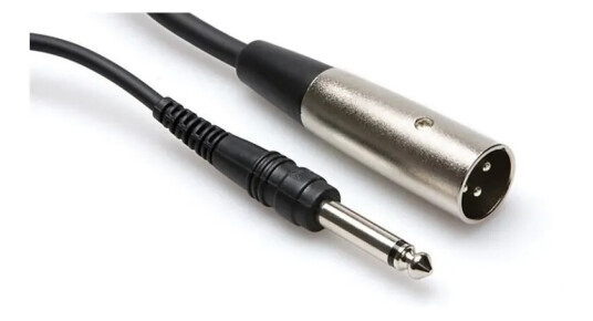 Hosa PXM105 patch kab XLRM/J 5 ft