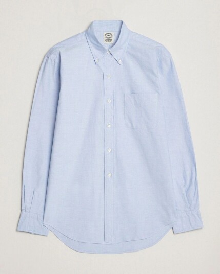 Kamakura Shirts Vintage Ivy Oxford Button Down Shirt Light Blue