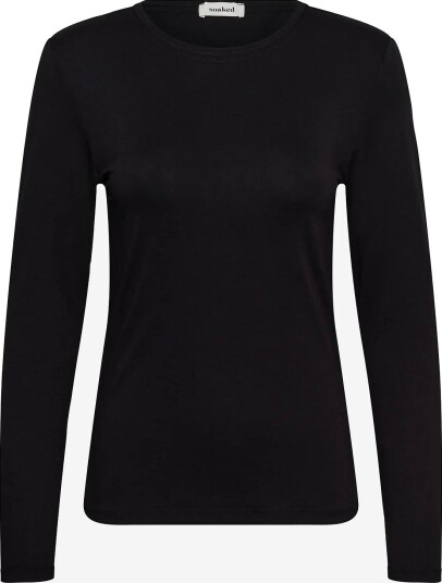 Soaked Slhanadi Round Neck Tee - BLACK - M