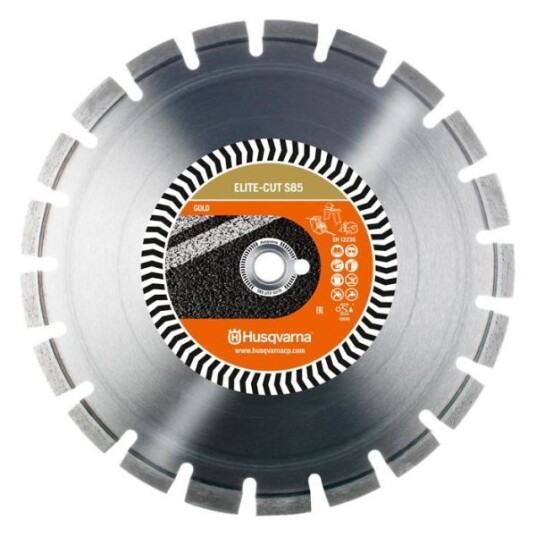 Husqvarna ELITE-CUT S85 Diamantkappskive for Asfalt og Betong 300 x 25,4 mm