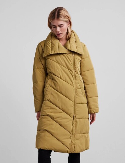 YAS Yasalina Padded Jacket Pb Beige S YAS Yasalina Padded Jacket Pb Beige S