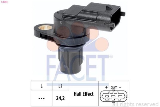 Sensor, turtall FACET 9.0361 Sensor, turtall FACET 9.0361