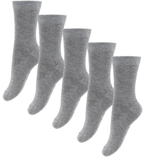 Fuzzies Sokker 5 pack Grå Melert 27/30 Sokker 27 30