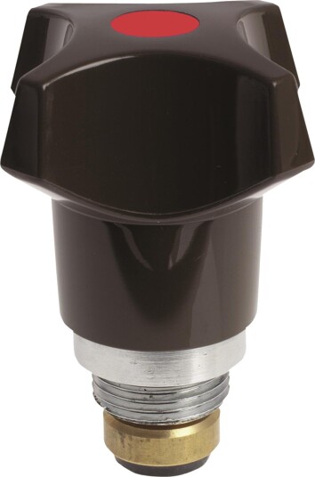Trio Perfekta 8582998 Ventiloverstykke M20x1,5 mm, med kjegle Rød, Baderom Trio Perfekta 8582998 Ventiloverstykke M20x1,5 mm, med kjegle Rød, Baderom
