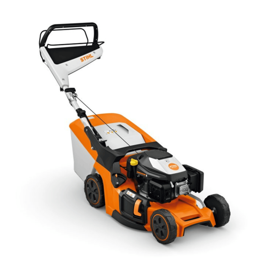 Stihl RM 448 T gressklipper Stihl RM 448 T gressklipper