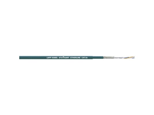 Lapp 2170894/100 Strømkabel Cat 5 Sf/Utp 2 X 2 X 0.5 Mm² Gul, Grøn 100 M