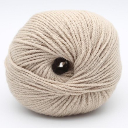 Kremke Soul Wool The Merry Merino 140 GOTS Garn 02 Beige