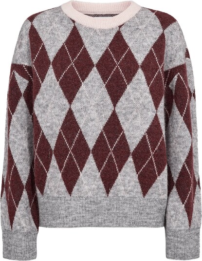 Nümph Nutikla Pullover MEDIUM GREY MEL M Nümph Nutikla Pullover MEDIUM GREY MEL M