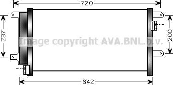 Kondensator klimaanlegg PRASCO IVA5089D
