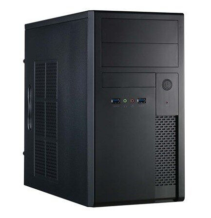 Chieftec Uni XT-01B Minitower Kabinett for ATX og Micro-ATX Svart