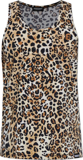 Dsquared2 Herre Topper Brun L,