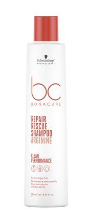 Schwarzkopf BC Bonacure Repair Rescue Shampoo 250 ml for Skadet Hår med Vegan Formel Schwarzkopf BC Bonacure Repair Rescue Shampoo 250 ml for Skadet Hår med Vegan Formel
