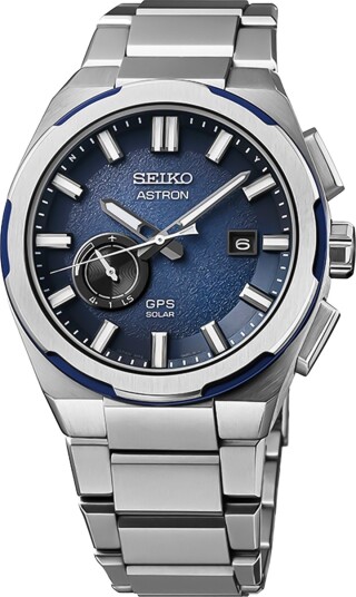 Seiko Herreklokke SSJ023J1 Astron Blå/Titan Ø42 mm Seiko Herreklokke SSJ023J1 Astron Blå/Titan Ø42 mm