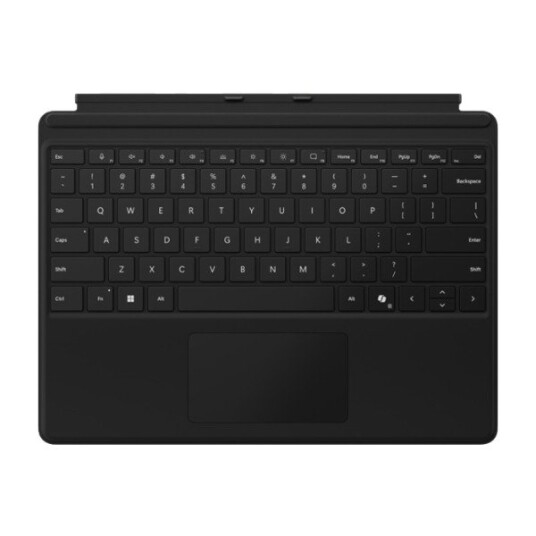 Microsoft Surface Pro Tastatur med Bakbelysning - Svart Microsoft Surface Pro Tastatur med Bakbelysning - Svart