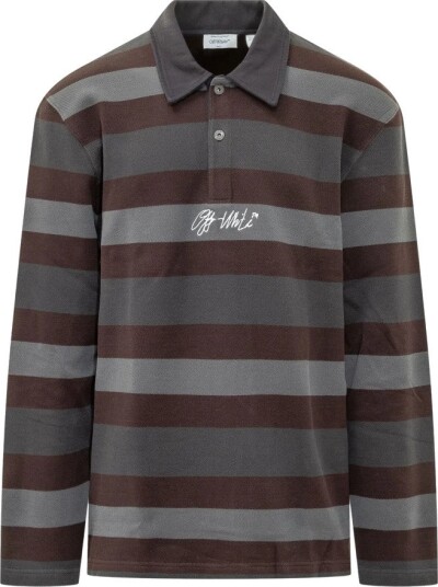 Off White Herre Topper Flerfarget S,