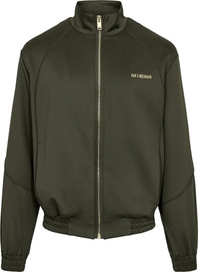 HAN Kjøbenhavn Logo Track Jacket Khaki green S