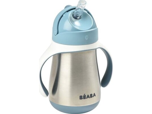 Beaba Thermal Sippy Vannflaske Med Sugerør 250 Ml Beaba Thermal Sippy Vannflaske Med Sugerør 250 Ml