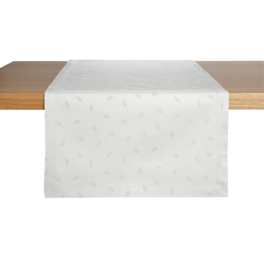 Erwin MBordløper Augsburg 40x130 cm (BxL) Hvit Rektangulær