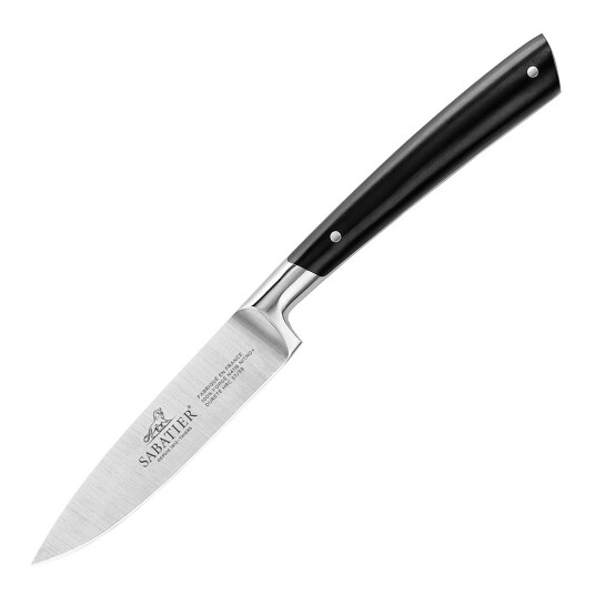 Lion Sabatier Edonist skrellekniv 10 cm stål/sort