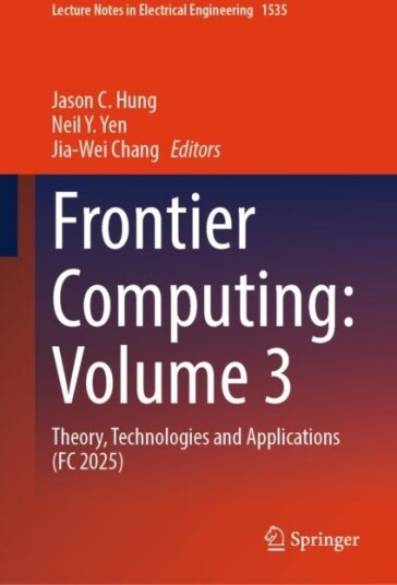 Frontier Computing : Volume 3