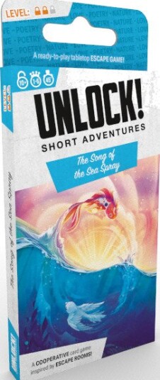 Asmodee Unlock Short 11 The Sea Spray Song Kortspill Engelsk