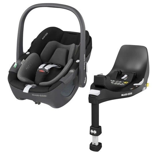Maxi-Cosi Pebble 360 Babybilstol inkl. FamilyFix 360 Base Essential Black