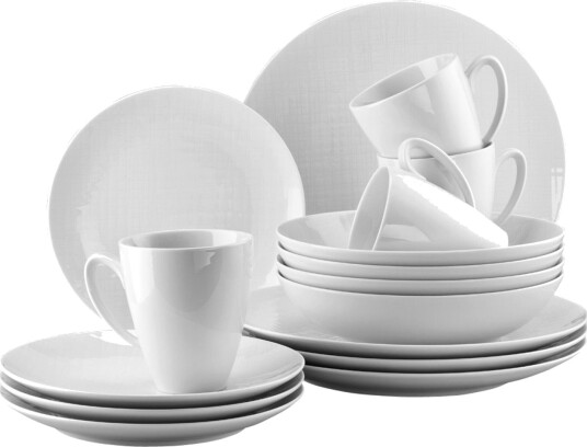 Rosenthal Mesh 16 deler Middagssett med Krus