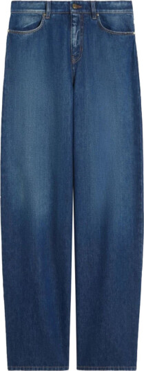 Max Mara Dame Jeans Blå XS,