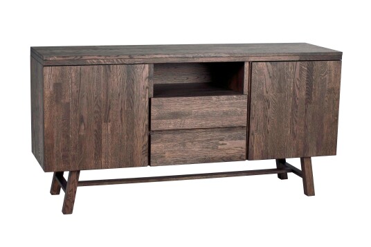 Rowico Home Brooklyn skjenk Mørkebrun 160 x 45 cm Brun