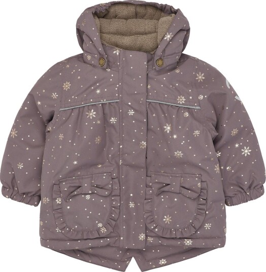 Mikk line Polyester Baby Jacket Glitter   Grey   92