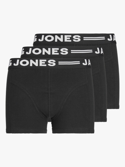 Jack and Jones Junior Sense Trunks 3-Pack Junior Sort 176