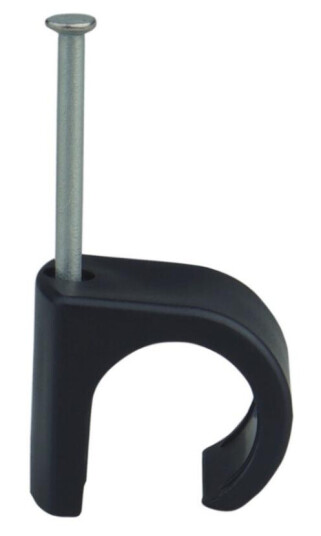 Castor Rund Clips m/spiker 5-7 Sort 100pk Castor Rund Clips m/spiker 5-7 Sort 100pk