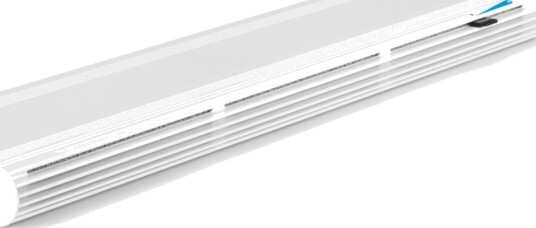 Spalteventil Fresh Hvit 456 mm