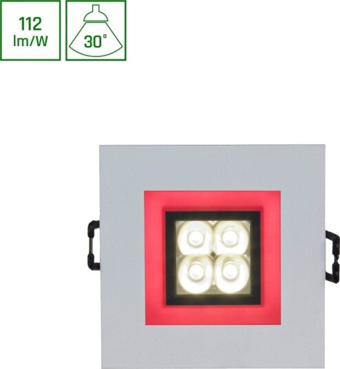 Spectrum 4W LED pære   230V 40mA Klasse II   Kulør : Varm