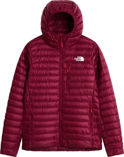 The North Face W Bettaforca Lt Down Hoodie Burgundy Crush/Lali Gur