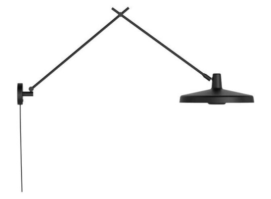 Grupa Products Arigato 45 Vegglampe Svart Grupa Products Arigato 45 Vegglampe Svart