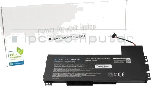 Hp Vv09090xl Batteri Til Bærbar Pc 2.635 Ah