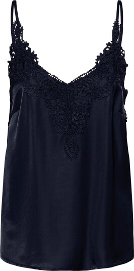 Cream Cranna Top Navy 34
