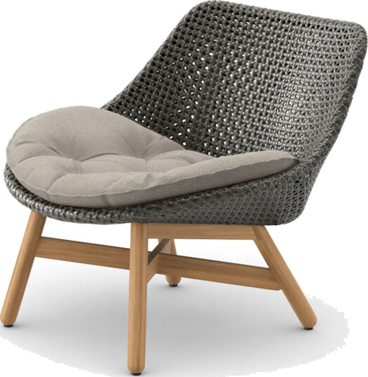 Dedon Mbrace clubstol teak AXD teak 0205 arabica 0126 Dedon Mbrace clubstol teak AXD teak 0205 arabica 0126