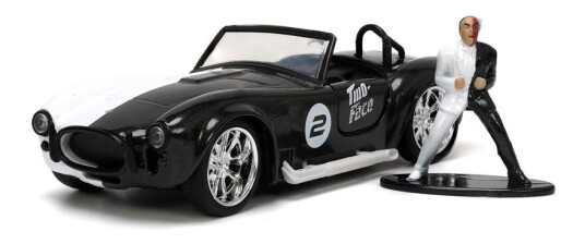 Jada Toys DC Comics Two Face med 1965 Shelby Cobra 427 1:32