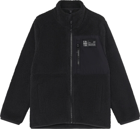 Color Kids Teddy Jacket Black 98 Color Kids Teddy Jacket Black 98