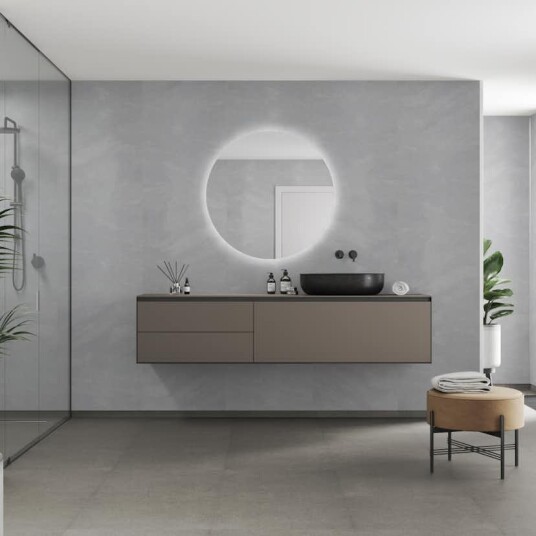 Baderomspanel Fibo 2035 M00 EM Grey Slate Baderomspanel Fibo 2035 M00 EM Grey Slate