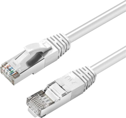 MicroConnect koblingskabel - 15 m - hvit