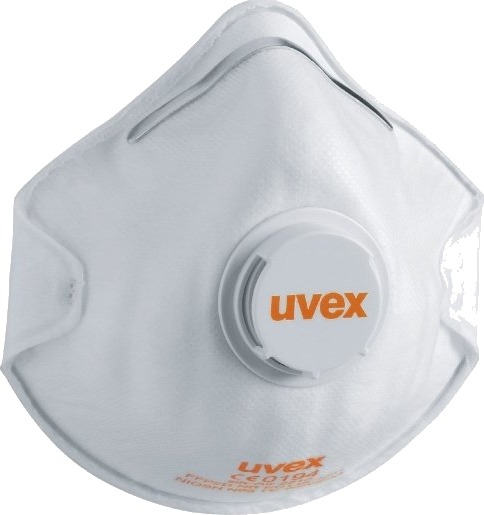 Uvex Silv Air Classic 2210 Hvit Monokromatisk Unisex Voksen Ffp2 3 Stykker