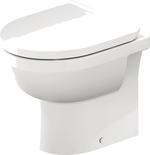 Duravit No.1 Gulvstående toalett 370x480 mm, Rimless, Hvit