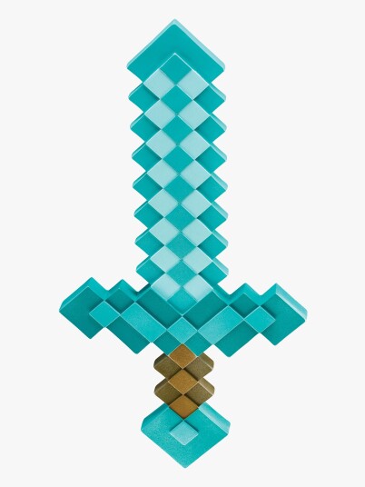 Minecraft svärd, grönt Minecraft svärd, grönt